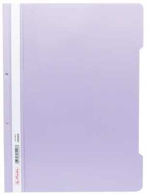 Dosar sina A4 PP, perforat violet, Herlitz